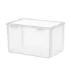 Caja de Papelería de Gran Capacidad Caja de Almacenamiento Caja de Plástico Transparente Plumas de Boceto Marcadores Lápices de Colores Plumas de Acuarela Estuche