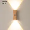 Luz de Pared Magnética Personalizada Más Vendida, Inalámbrica, Sin Taladro, con Sensor de Movimiento para Pasillos y Vestíbulos, Directo del Fabricante Original