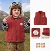 Chaleco acolchado infantil Kaka Panda, ropa de invierno para niñas, chaleco de invierno para niños, top para bebé, ropa de otoño e invierno para bebé
