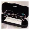 Gafas Sin Marco Serie Destello Estelar Deseo Puro para Mujer, Moda Elegante de Celebridad de Internet Versión Coreana, Lentes de Múltiples Grados
