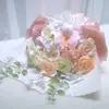 284Ins Manta Flor Eterna Jabón Artificial Ramo de Rosas Regalo de Cumpleaños para Novia, Mejor Amiga, Regalo de San Valentín