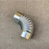 Fornalha de aquecimento com chaminé tubo de exaustão espessado lata chaminé de fogão a lenha tubo da fornalha chaminé de lareira caldeira galvanizada