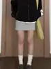 Falda corta bodycon deportiva casual versátil para mujer, con cintura elástica y cordón, que cubre la cadera y favorece la figura, falda elástica de longitud media, talla grande