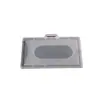 Plástico Transparente Mate PP Soporte Simple de Tarjeta de Identificación de Control de Acceso Tarjeta de Identificación de Trabajo Cordón Soporte de Tarjeta Funda Protectora Etiqueta Insignia