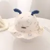 Gorro Jingqi para Bebé Primavera y Otoño Gorro Protector de Orejas para Bebés Niños y Niñas Sombrero de Pescador para Salir Niños Sombrero de Cubo de Otoño
