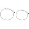 Pulsera de Pareja Lágrimas de Rupert para Mujer Pulsera de Moda para Pareja Regalo Conmemorativo para Novio