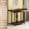 Nuevo Mesa de Altar Estilo Chino Decoraciones Soporte de Exhibición Jarrón Estante de Almacenamiento de Porcelana Mesa de Altar Mesa Consola Gabinete de Entrada Estante de Almacenamiento
