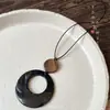 Nuevo Collar Largo de Plumas Estilo Zen Chino para Mujer, Cadena de Suéter Apilada Estilo Étnico Retro, Nuevos Accesorios Bohemios