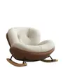 Silla mecedora moderna simple balcón sala de estar sillón de ocio dormitorio siesta en casa sofá perezoso silla se puede acostar se puede sentar