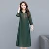 Novo Vestido de Verão 2026 para Mulheres de Meia-Idade e Idosas, Vestido Plus Size Solto e Elegante para Mães