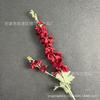 Flor artificial Flying Swallow 2 garfos voando andorinha reunindo grande andorinha voadora Jacinto guia de casamento decoração de casamento adereços