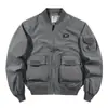 Nueva Chaqueta de Vuelo Primavera y Otoño Moda de Primavera Chaqueta Casual para Hombre Ropa de Trabajo de Béisbol Americano Chaqueta Atractiva para Hombre