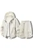 Ropa de Protección Solar de Secado Rápido de Seda de Hielo para Hombres, Ropa de Protección Solar con Capucha de Secado Rápido de Verano, Chaqueta Deportiva, Chaqueta Ligera y Transpirable para Exteriores