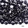Não. 30 fundo plano diamante de vidro strass diy jóias de unhas redondas de cristal pedra caso do telefone móvel boneca vara broca cerca de 6,5 milímetros