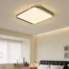 Lámpara de Techo Cuadrada Bauhaus Nueva Minimalista Espectro Completo Gama Alta Sala de Estar Ultradelgada Alto Brillo Lujo Luz Principal Hierro Otro