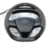Adecuado para cubierta de volante Ford Focus, gamuza ultradelgada, modelos 12 y 15, cubierta de mango clásica para Focus, uso en todas las estaciones