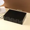 [Fábrica de Origen] Caja de Almacenamiento para Gafas de Estilo Cajón de Gran Capacidad, Caja de Almacenamiento Multicapa Desmontable a Prueba de Polvo para Gafas de Sol