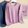 Traje de ropa interior térmica de terciopelo de seda y lana para hombre, camiseta básica de cachemira para mujer, ropa de otoño para parejas, pantalones largos, otoño e invierno