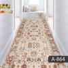Tapete simples cortável para porta de entrada, corredor, corredor, escadas, carpete longo 3D para casa e hotel