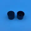 Atacado de fábrica 20 dentes preto branco tampa de rosca dupla tampa de frasco de emulsão tampa de material PP tampa plástica integrada ao frasco