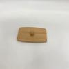 Se puede procesar y grabar con tapas de sellado grandes y pequeñas, tapas de taza de juego de té de madera redondas rectangulares con agujeros para sostener cucharas, tapas de taza de té