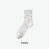 Calcetines sin hueso para niños de algodón puro primavera y verano delgados estilo coreano malla transpirable absorbente del sudor patrón de estrella estilo miu calcetines de media caña