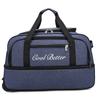 Bolsa de Viaje Carrito Multifuncional Gran Capacidad Impermeable Bolsa de Gimnasio Escalable Extensible Bolsa Deportiva de Gimnasio