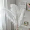 Joyería DIY Plumas de Avestruz Multicolor Plumas de Boda Marcadores de Camino Decoraciones Florales de Mesa para Banquetes Accesorios para Espectáculos Plumas