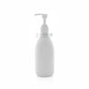 Botella de loción con gotero PET de 24 dientes 300ml botella con bomba para loción botella cosmética champú gel de ducha sub-envasado