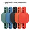 Suporte de rastreador Airtag para bicicleta elétrica personalizado, capa protetora, posicionamento, suporte de rastreamento antirroubo, capa protetora