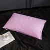 Nuevo Cojín de Color Sólido Colorido Individual y Doble Hogar Hotel Pluma Seda Algodón Almohada Regalo Relleno de Almohada Fabricante Mayorista