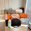 Bolsa de Viaje Plegable de Gran Capacidad, Ligera, Sencilla, Informal, para Deportes, Yoga y Fitness, Bolsa de Equipaje de Doble Espalda con Separación de Seco y Húmedo