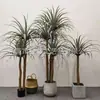 Simulação Beladona Árvore Floresta Tropical Planta Falsa Jardim Externo Paisagismo Decoração Árvore Dracena Árvore do Milênio Planta Verde