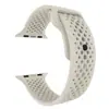 Adecuado para Apple Watch Ultra9876543210 Generación Se Xiaomi Agujero Hebilla Cuadrada Transpirable Correa de Reloj de Silicona