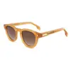 Gafas de Sol Redondas Gruesas de Acetato de Alta Gama Retro con Tachuelas Solares Polarizadas para Hombre y Mujer, Tendencia Transfronteriza Europea y Americana