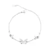 Pulseira de Borboleta Luminosa para Mulheres, Simples, Fresca, Pulseira Cravejada de Diamantes, Fashion e de Alto Padrão, Pulseira Luminosa para Melhor Amiga