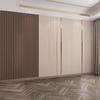Revestimiento de Pared de Rejilla Moderno y Sencillo Papel Tapiz para Pared de Fondo de TV Sala de Estar Sofá Dormitorio Mural Película Estéreo 3D Revestimiento de Pared para Cine y Televisión