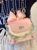 Bolsa de Mão Fashion com Laço, Bolsa Quadrada Pequena para Mulheres, Novo Modelo 2026, Estilo Coreano Simples, Bolsa de Ombro Ins, Bolsa Transversal com Corrente para Mulheres