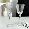 Copo de vinho de cristal moderno minimalista, taça estilo europeu, copo de suco, copo de jantar, copo de diamante