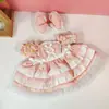 [Solo para Ropa de Bebé] Bebé de Tres Años Muñeco de Peluche Grande de Vinilo 400% Ropa de Bebé Vestido de Primavera Traje Dulce y Lindo