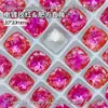 Joias para Nail Art Quadradas Grossas de 10mm com Ângulo Reto Base Pontiaguda Diamante de Formato Especial Cristal Acessórios de Unha Usáveis Diamante para Nail Art Atacado