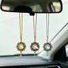 Colgante para coche con forma de loto del sudeste asiático transfronterizo con artesanía de esmalte en colores mixtos