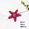 Parche de Estrella de Mar con Perlas Hecho a Mano de Alta Venta, Concha, Lujo, Accesorio para el Cabello de Niña, Parches Decorativos para Bolsas, Zapatos, Sombreros y Telas