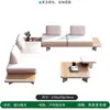 Mobiliário de Pátio de Villa Nórdica Cruzamento de Fronteiras Lazer Casa de Hóspedes Terraço Externo Jardim Conjunto de Sofá e Mesa de Centro de Teca