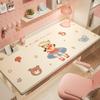 Alfombrilla de Escritorio de Dibujos Animados para Estudiantes para Estudiar Mantel Especial Impermeable Rosa Escritorio Infantil Protección Ocular Alfombrilla de Protección para Escritorio