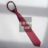 Corbata Versátil Negra Sin Nudo Estilo Casual Coreano Formal Negocios para Hombre con Cierre de Cremallera Lazy Color Sólido para el Trabajo
