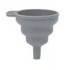 Embudo plegable grande, mediano y pequeño para uso doméstico, hecho de silicona de grado alimenticio, adecuado para verter aceite, vino y otros líquidos