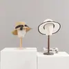 Perchero de Escritorio Perchero para Sombreros Tienda de Ropa Soporte para Sombreros de Madera Maciza Soporte Interno Soporte para Sombreros Molde para Cabeza de Ventana Set de Pelucas Estante de Exhibición