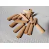 Pequeño tarro de bambú juego de bambú hecho a mano para el hogar tarro de bambú carbonizado tarro para drenar la estasis tarro pulgar de bambú púrpura tarro para hervir sin pintar