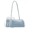Moda Coreana Nicho Elegante Estilo Ballet Simples Bolsa de Ombro Baguete Casual e Estilosa Versátil de Alta Qualidade Bolsa de Ombro Único Feminina